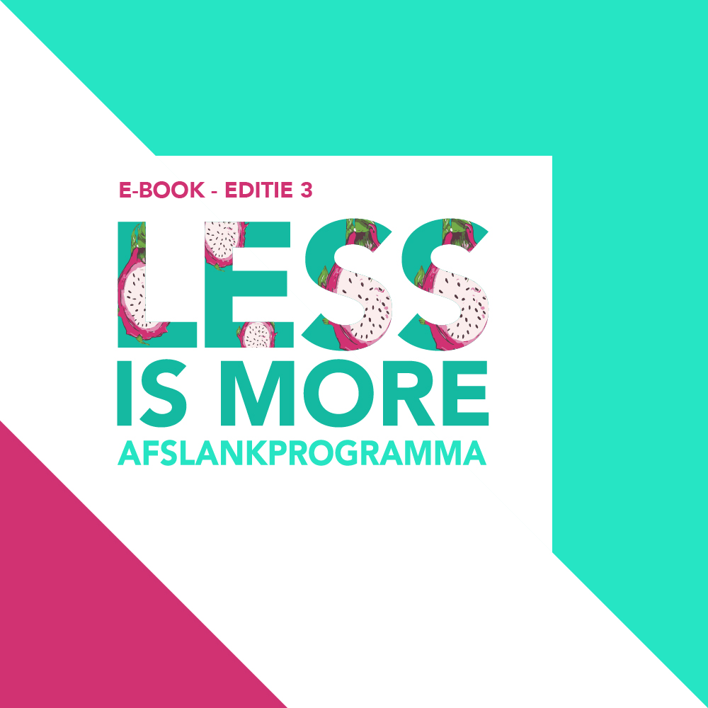 less is more afslankprogramma e-book