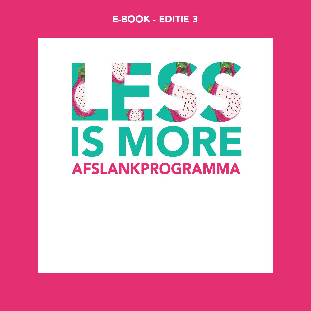less is more afslankprogramma e-book