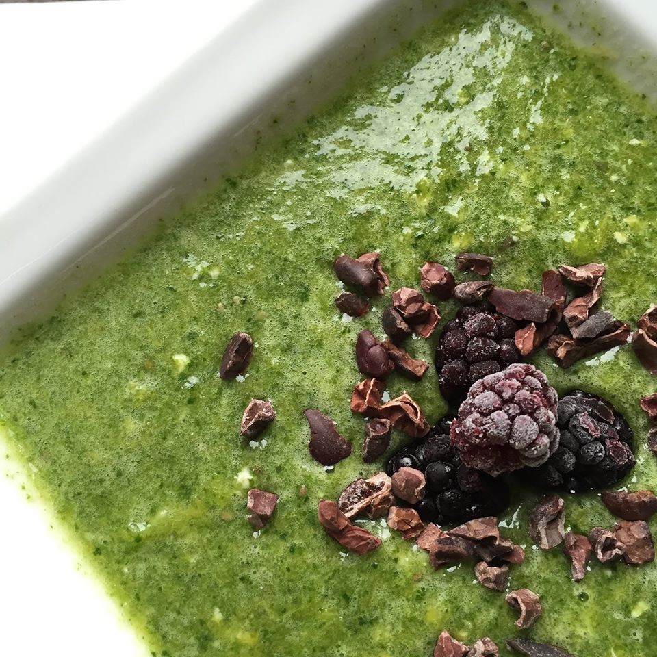 Lisa - lisagoesvegan - eetdagboek - groene smoothie spinazie