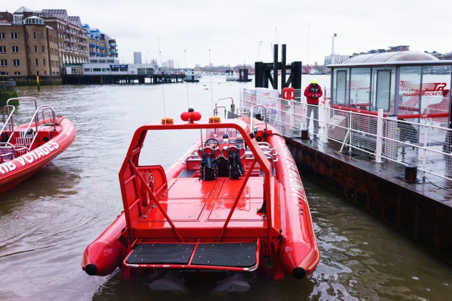 Londen, Asics, speedboot