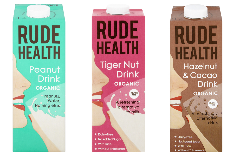 Rude health, vegan, plantaardige melk, what's new juli