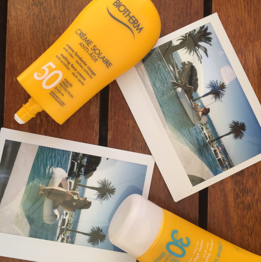 biotherm sun zon, Fluide Solaire Wet or Dry Skin