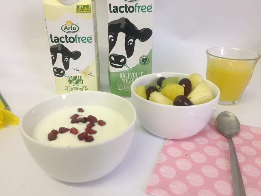 arla lactofree, lactose, lactosevrij, yoghurt, fruit, lactosevrije pasen