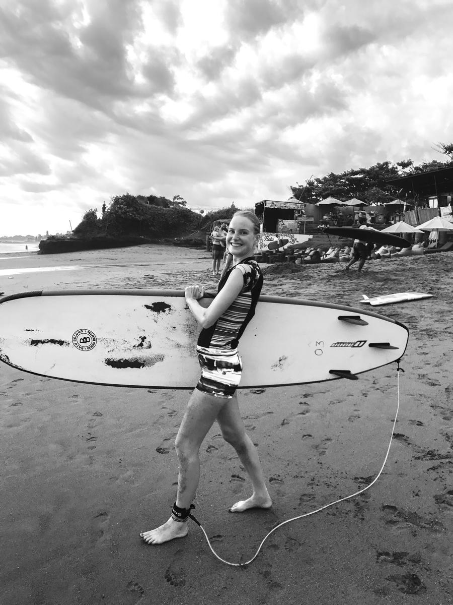 I Love Health Retreat Bali april 2017 surfen