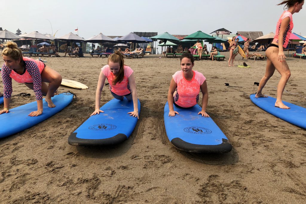 surfen, i love health retreat Bali september 2018
