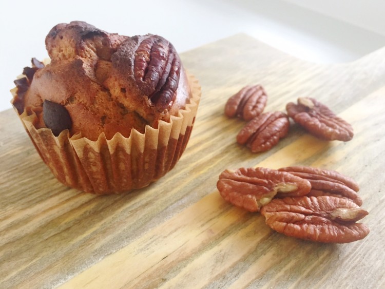 pecan speculaas muffins