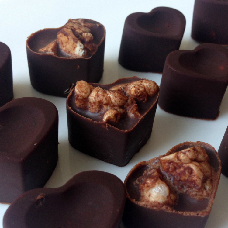 Wat een beauty's he?! En ze zijn ook nog eens healthy, deze choco bonbons! Klik op foto voor recept.