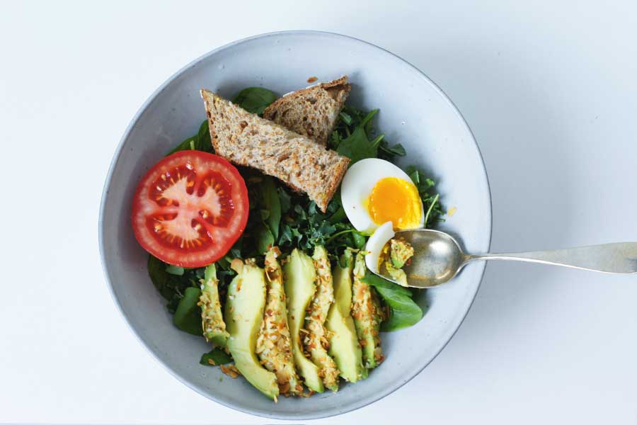 Avocado breakfastbowl, avocado recepten