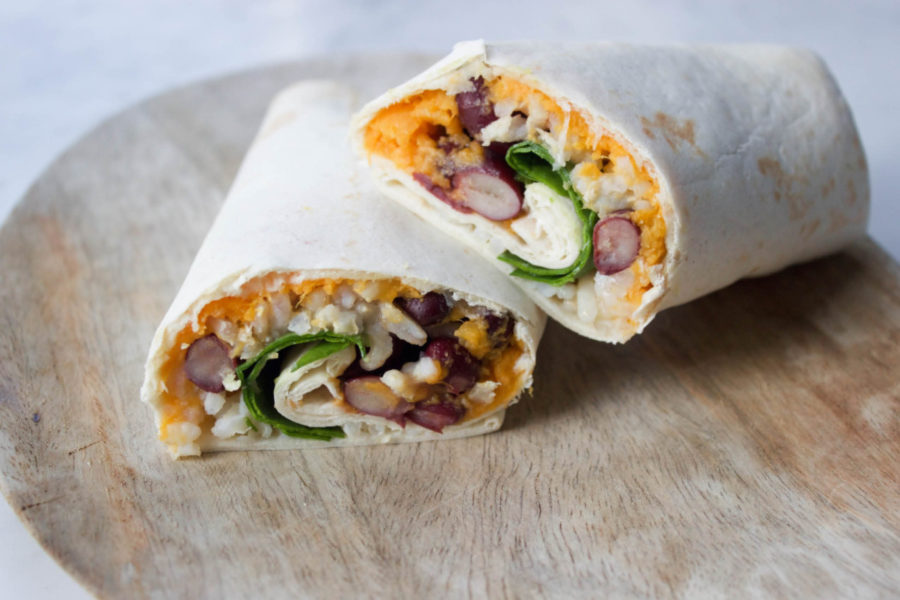 Living The Green Life, Vegan Burrito, favoriete lunchrecepten