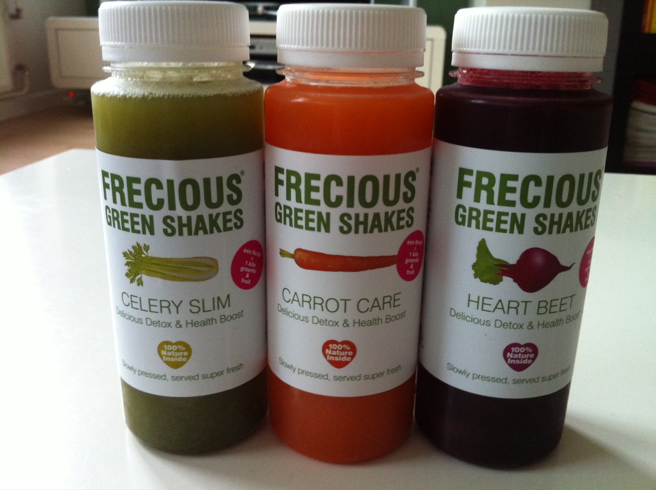 Frecious Green Shakes test