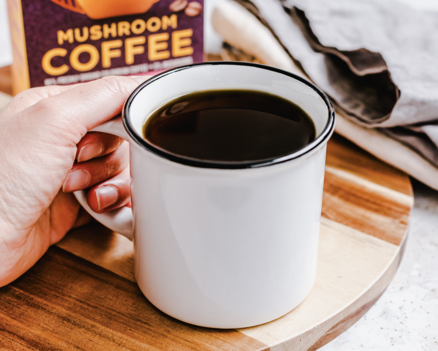 mushroom koffie, mushroom coffee, superfoodies