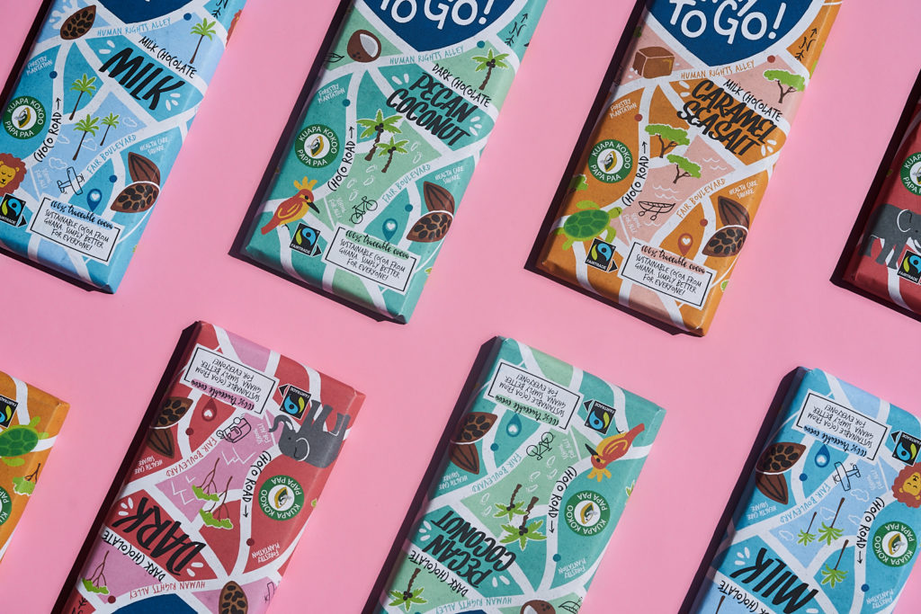 Way to go chocola, lidl, duurzame chocolade