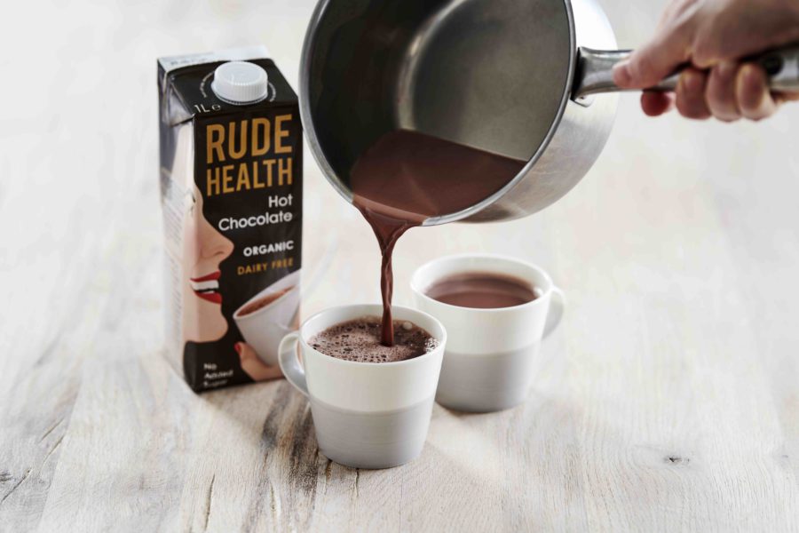 Rude health, hot chocolate 