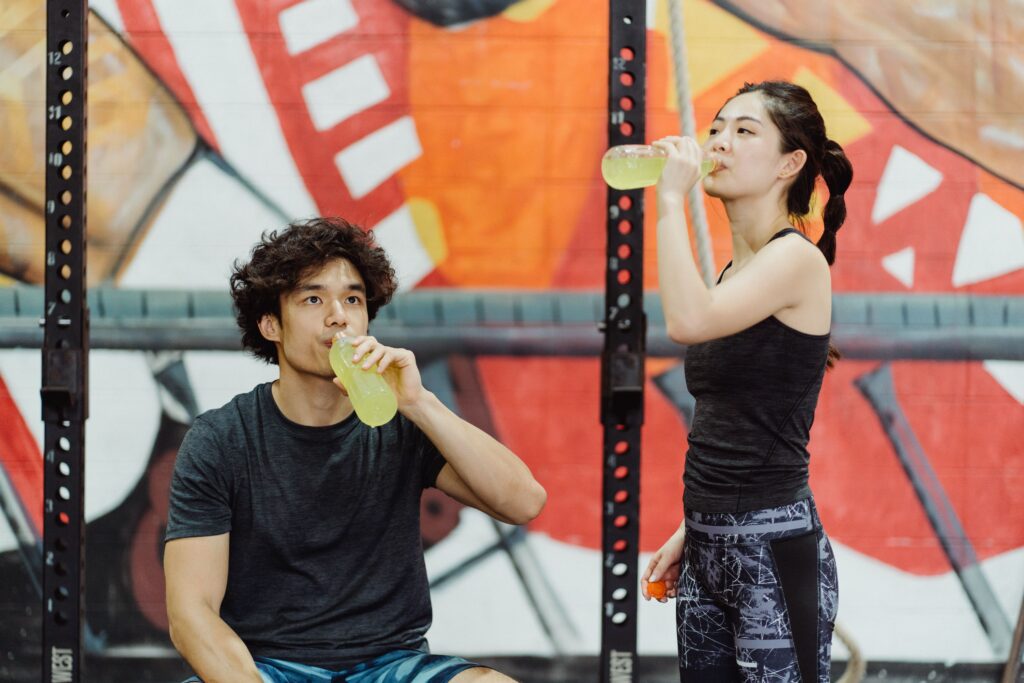 sport, eiwit limonade