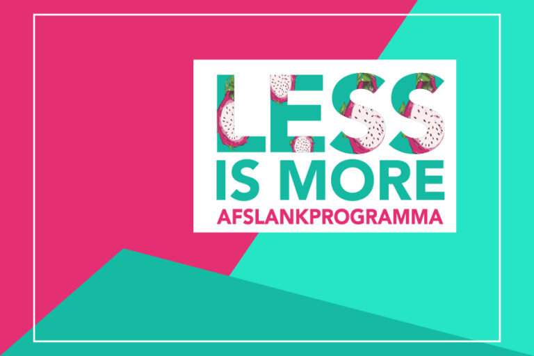 less is more header blog