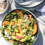 salade met geitenkaas