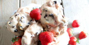 kwarkbolletjes met krenten