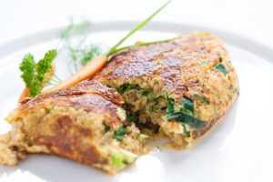 Quinoa omelet Nature Crops