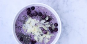 lavendel smoothie bowl