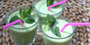 Smoothie recept avocado peer