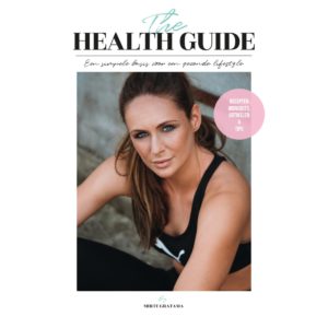 The Health Guide - Mirte Gratama, cover
