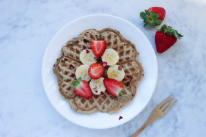 banaan havermout wafels living the green life vegan