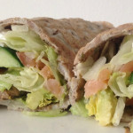 zalm omelet wraps